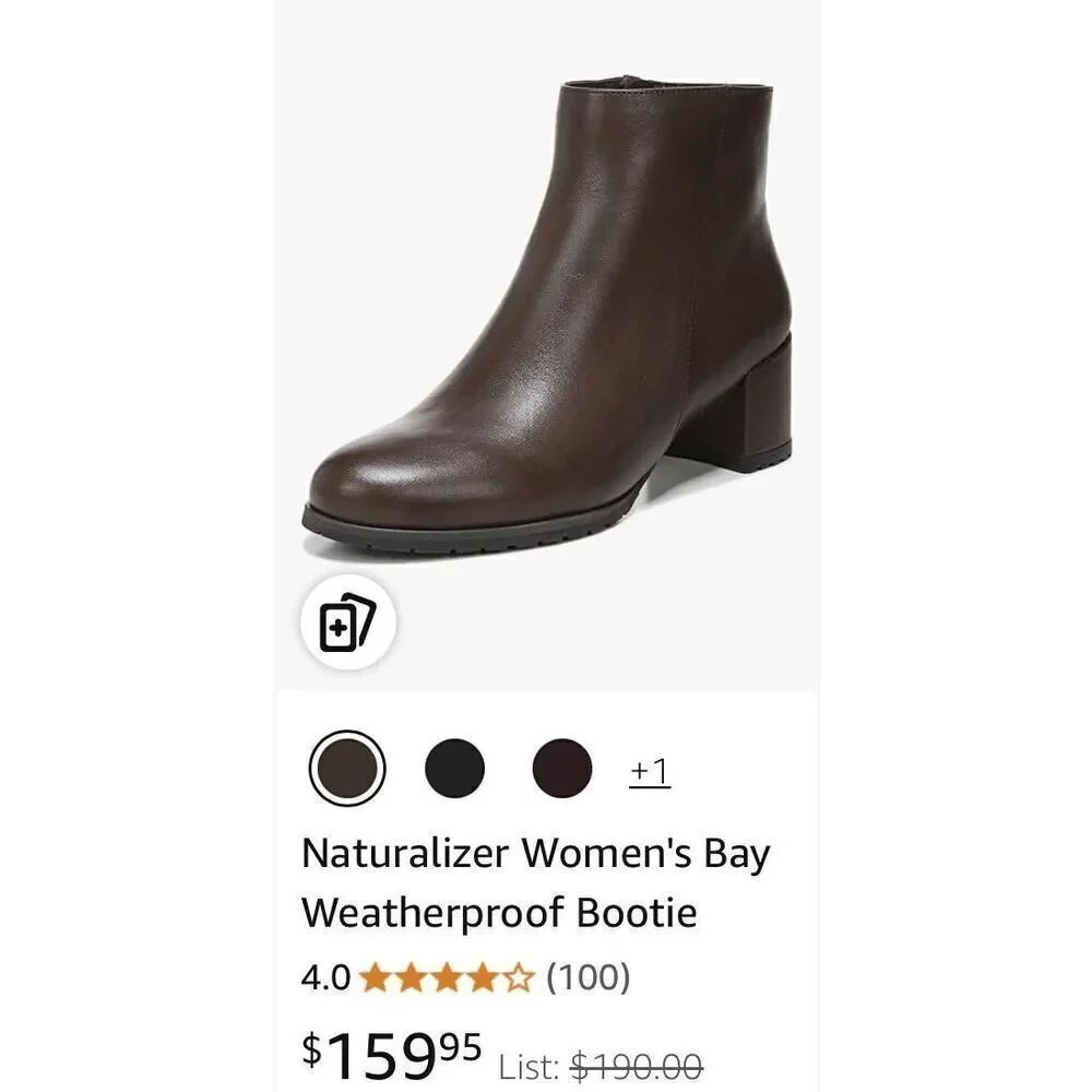 Naturalizer Women's Bay Weatherproof Bootie - Picture 9 of 9